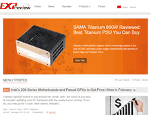 Tablet Screenshot of en.expreview.com